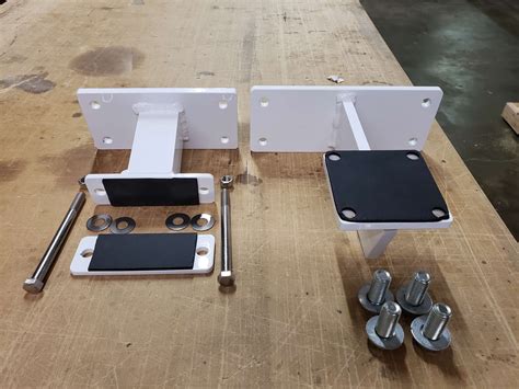 mounting brackets.